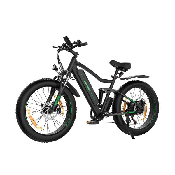 HITWAY BK9 Fat Tire Mountain Pedelec Bike - Image 3