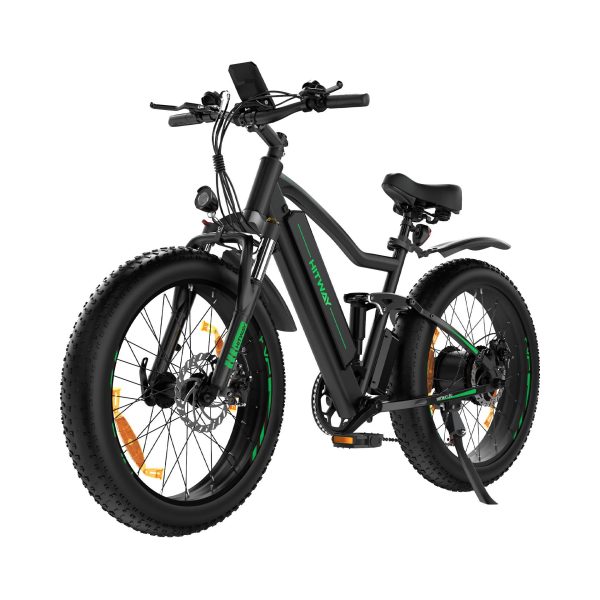 HITWAY BK9 Fat Tire Mountain Pedelec Bike - Image 5